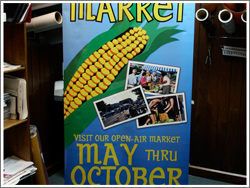 Murray Main Street Saturday Market Retractable Banner Stand