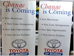 Toyota of Murray Change is Coming