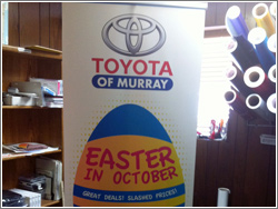 Toyota of Murray Easter in October