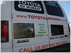 Toyota of Murray Van Wrap