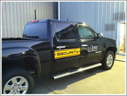 C.A. Jones Management Securitiy Truck
